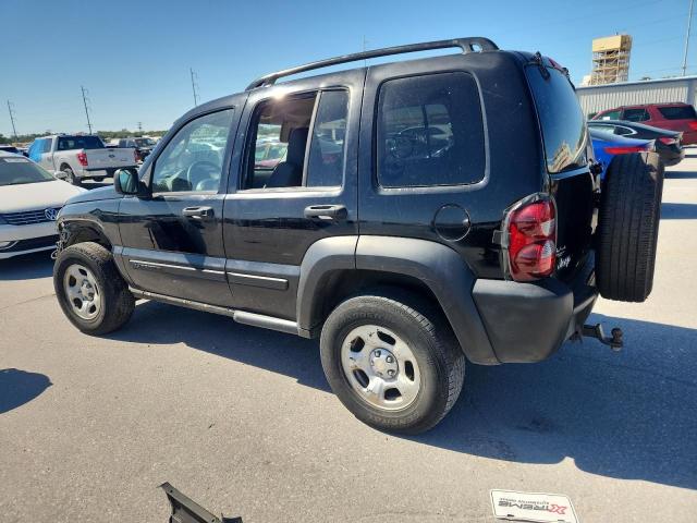 1J4GK48K67W648594 - 2007 JEEP LIBERTY SPORT 黑色 照片 2