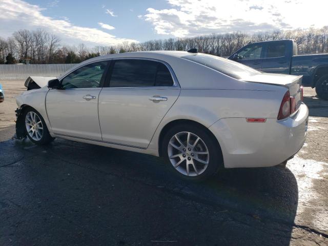 1G1ZE5E01CF121242 - 2012 CHEVROLET MALIBU LTZ WHITE photo 2