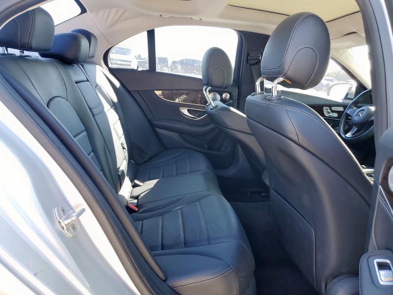 55SWF4KB8FU022903 - 2015 MERCEDES-BENZ C 300 4MATIC SILVER photo 10