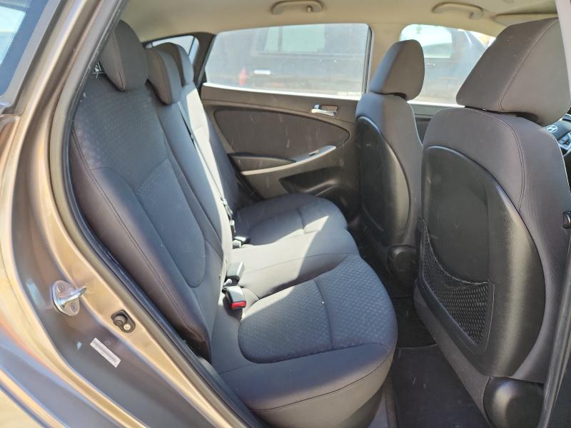 KMHCU5AE8CU050775 - 2012 HYUNDAI ACCENT GLS GRAY photo 10