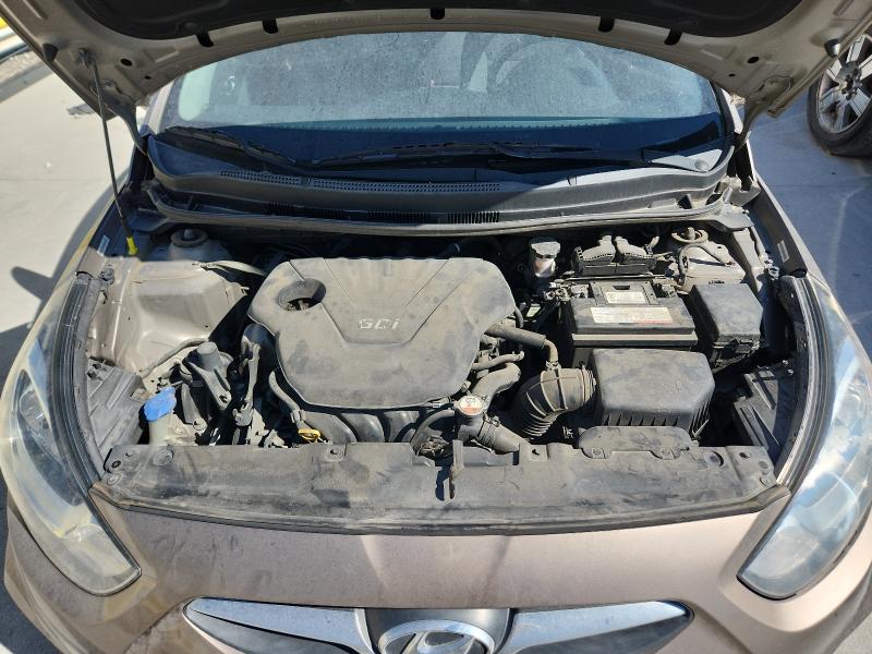 KMHCU5AE8CU050775 - 2012 HYUNDAI ACCENT GLS GRAY photo 11