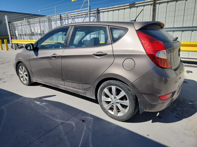 KMHCU5AE8CU050775 - 2012 HYUNDAI ACCENT GLS GRAY photo 2