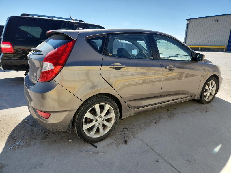 KMHCU5AE8CU050775 - 2012 HYUNDAI ACCENT GLS GRAY photo 3