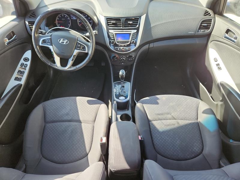 KMHCU5AE8CU050775 - 2012 HYUNDAI ACCENT GLS GRAY photo 8