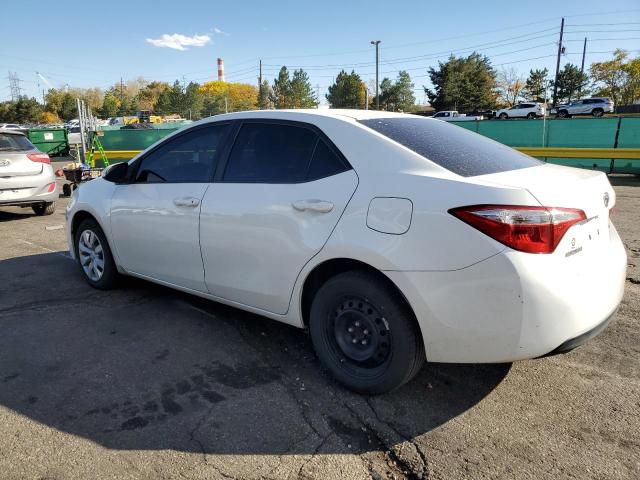 5YFBURHE0FP232503 - 2015 TOYOTA COROLLA L WHITE photo 2