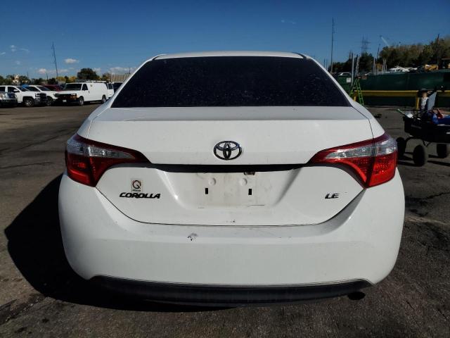 5YFBURHE0FP232503 - 2015 TOYOTA COROLLA L WHITE photo 6