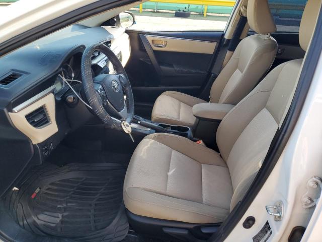 5YFBURHE0FP232503 - 2015 TOYOTA COROLLA L WHITE photo 7