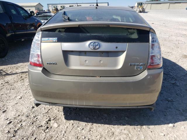 JTDKB20U677605739 - 2007 TOYOTA PRIUS BEIGE photo 6