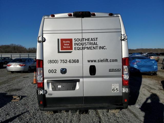 3C6LRVCG1PE518751 - 2023 RAM PROMASTER 2500 HIGH SILVER photo 6