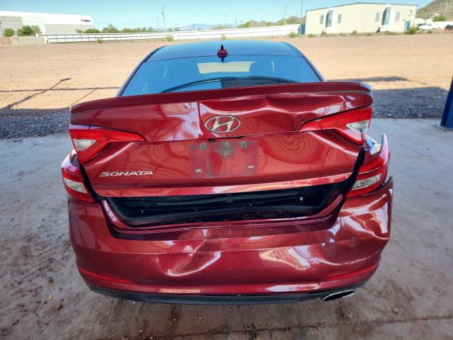 5NPE24AFXFH204410 - 2015 HYUNDAI SONATA SE MAROON photo 6