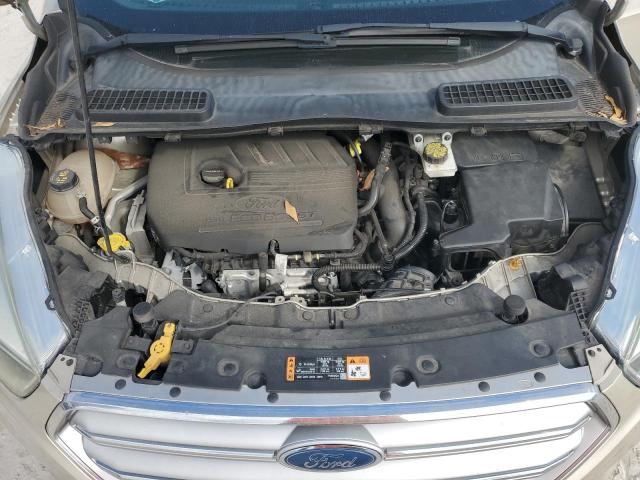 1FMCU0GDXHUC73375 - 2017 FORD ESCAPE SE BEIGE photo 12