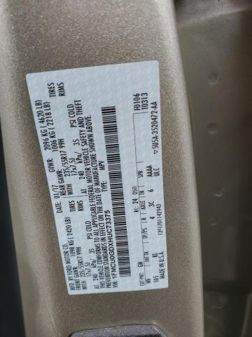 1FMCU0GDXHUC73375 - 2017 FORD ESCAPE SE BEIGE photo 13