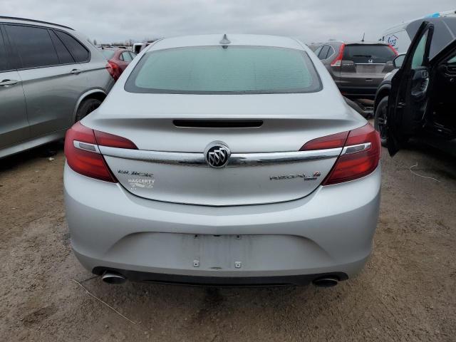 2G4GM5EX8H9100060 - 2017 BUICK REGAL SILVER photo 6