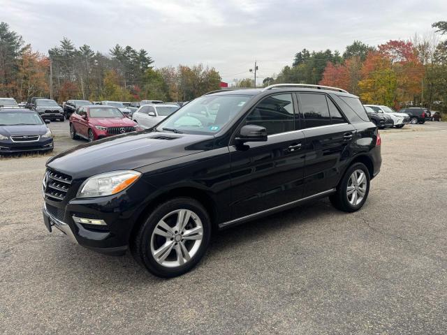 4JGDA5HB5FA461890 - 2015 MERCEDES-BENZ ML 350 4MATIC BLACK photo 2