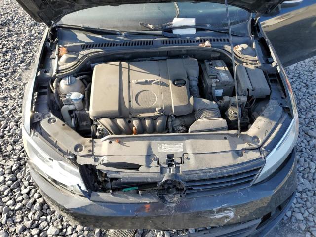 3VWDZ7AJ8BM351047 - 2011 VOLKSWAGEN JETTA SE BLACK photo 11