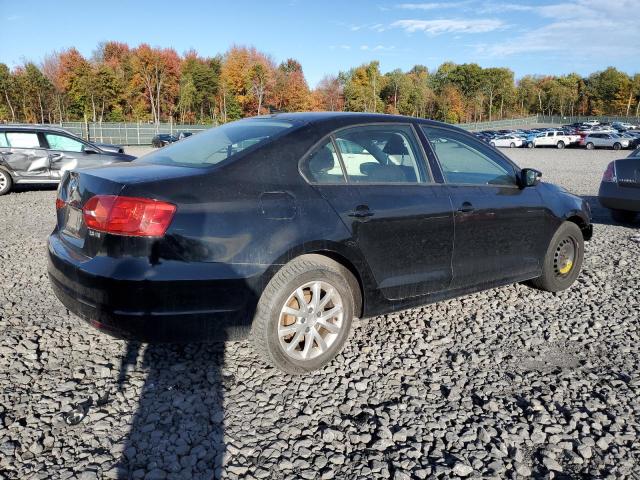 3VWDZ7AJ8BM351047 - 2011 VOLKSWAGEN JETTA SE BLACK photo 3