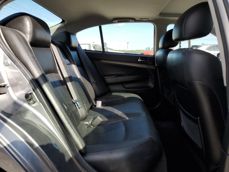 JN1CV6AP0AM407018 - 2010 INFINITI G37 BASE ნაცრისფერი ფოტო 10