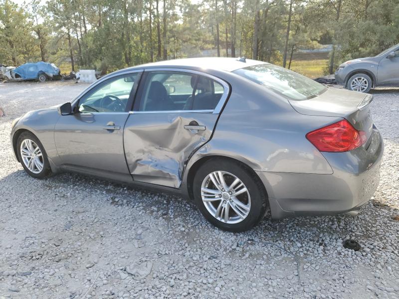 JN1CV6AP0AM407018 - 2010 INFINITI G37 BASE ნაცრისფერი ფოტო 2