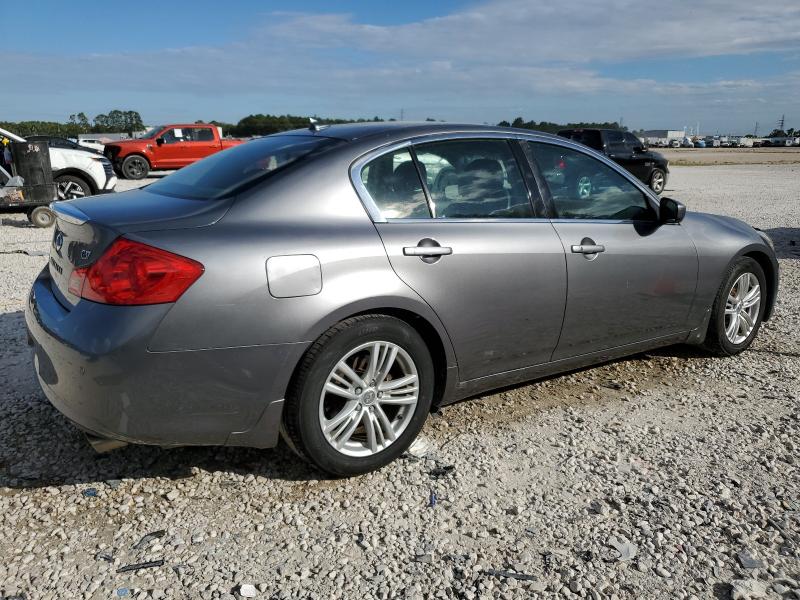 JN1CV6AP0AM407018 - 2010 INFINITI G37 BASE ნაცრისფერი ფოტო 3