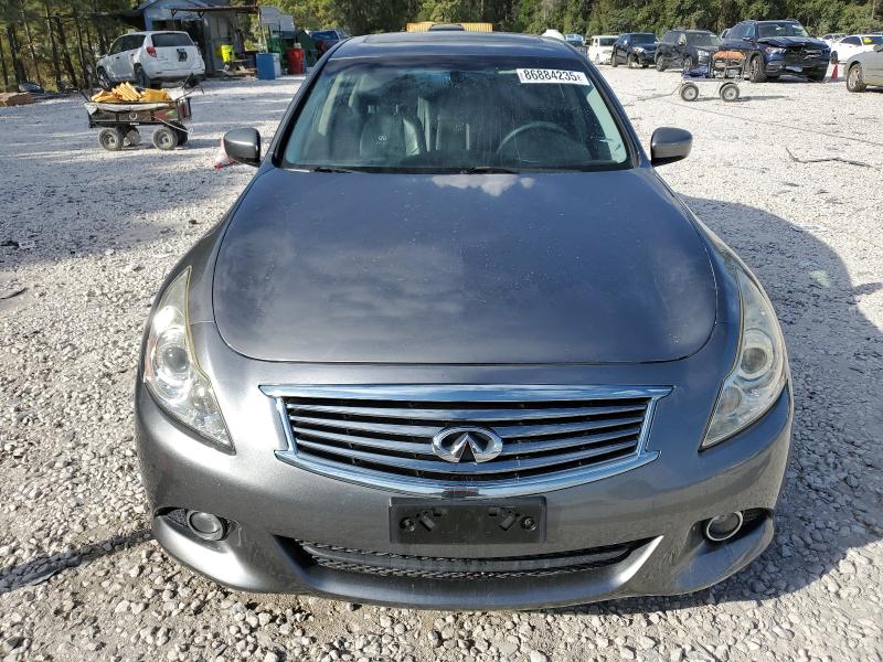 JN1CV6AP0AM407018 - 2010 INFINITI G37 BASE ნაცრისფერი ფოტო 5
