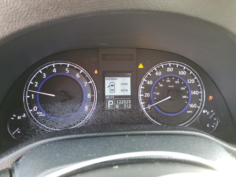 JN1CV6AP0AM407018 - 2010 INFINITI G37 BASE ნაცრისფერი ფოტო 9