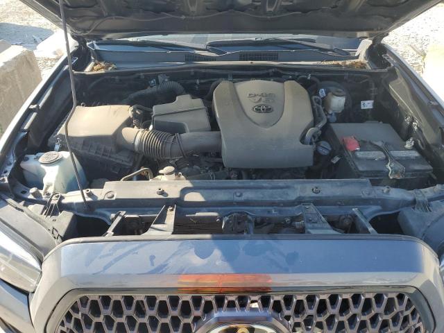 3TMGZ5AN1MM380464 - 2021 TOYOTA TACOMA DOUBLE CAB CHARCOAL photo 11