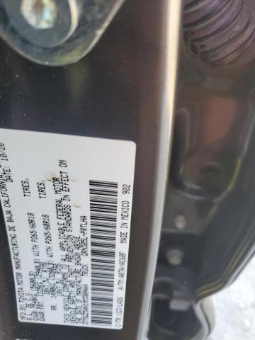 3TMGZ5AN1MM380464 - 2021 TOYOTA TACOMA DOUBLE CAB CHARCOAL photo 12