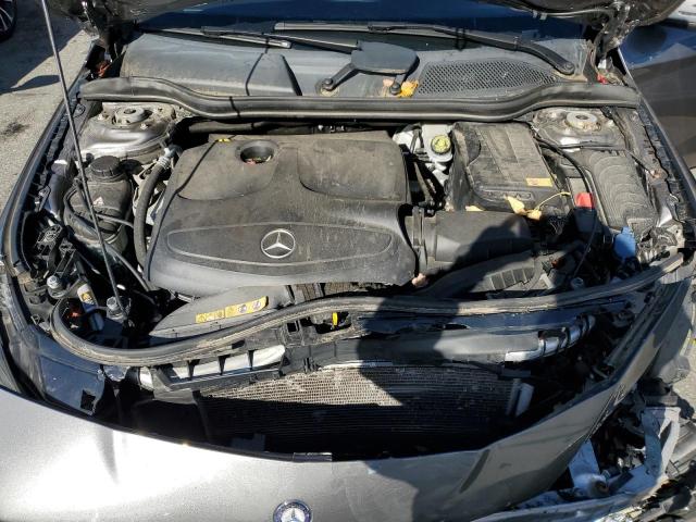 WDDSJ4GB9EN143100 - 2014 MERCEDES-BENZ CLA 250 4MATIC GRAY photo 11