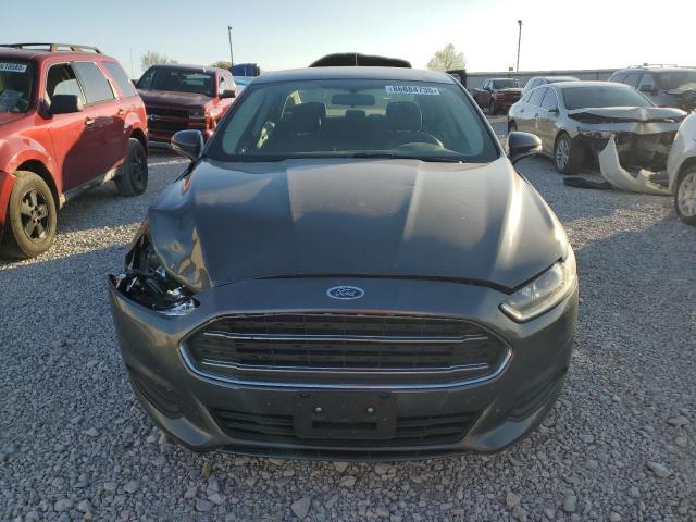 1FA6P0H75G5122816 - 2016 FORD FUSION SE ნაცრისფერი ფოტო 5