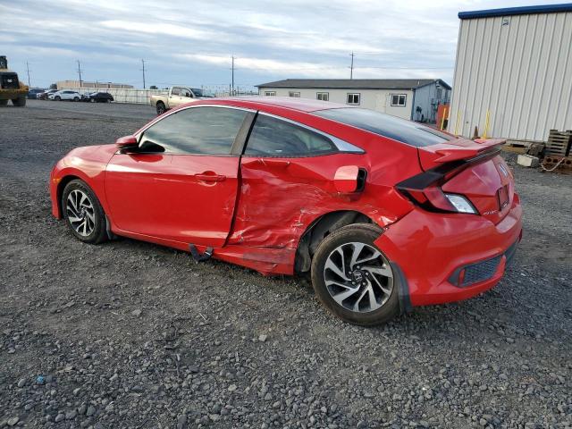 2HGFC4B08GH314184 - 2016 HONDA CIVIC LX Qırmızı foto 2