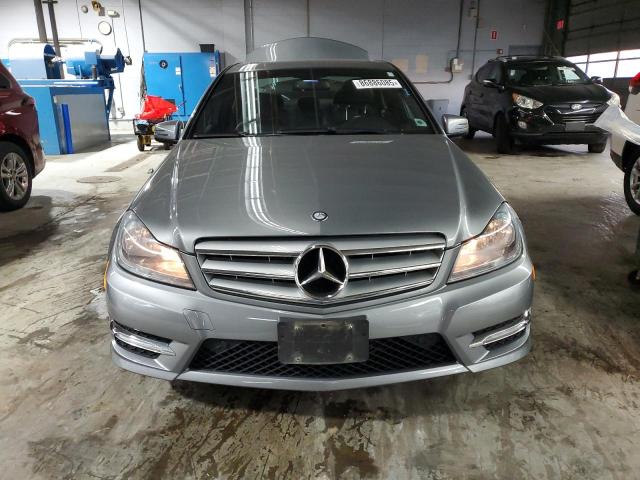 WDDGF8AB9DR253045 - 2013 MERCEDES-BENZ C 300 4MATIC GRAY photo 5