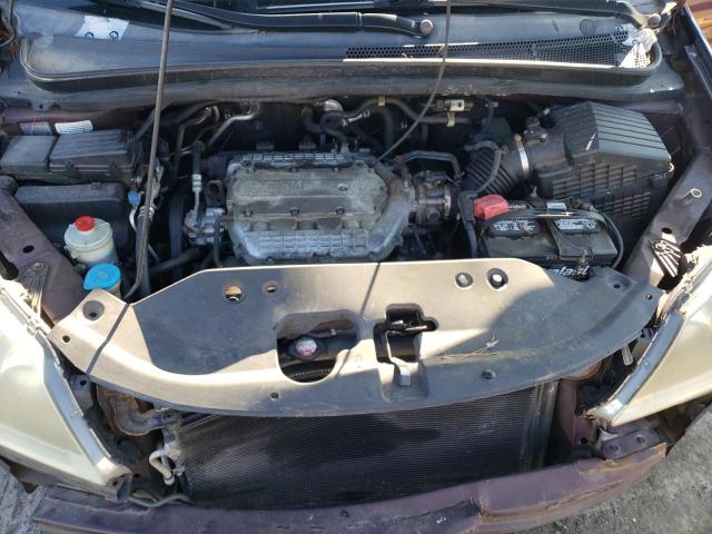 5FNRL3H22AB112131 - 2010 HONDA ODYSSEY LX BURGUNDY photo 12