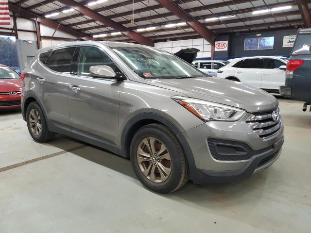 5XYZTDLB8EG152578 - 2014 HYUNDAI SANTA FE S GRAY photo 4