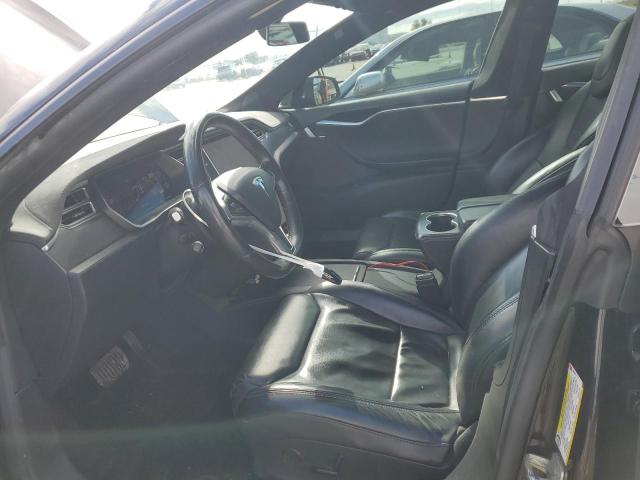 5YJSA1E29HF189847 - 2017 TESLA MODEL S BLACK photo 7