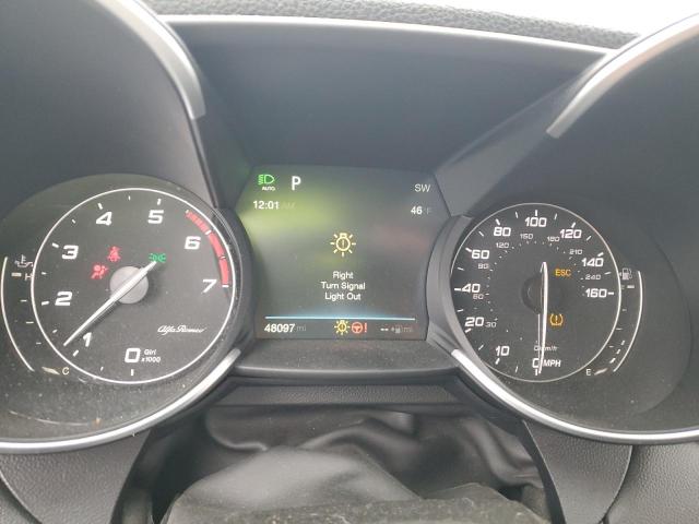 ZARFAEDN6H7540276 - 2017 ALFA ROMEO GIULIA Q4 თეთრი ფოტო 9