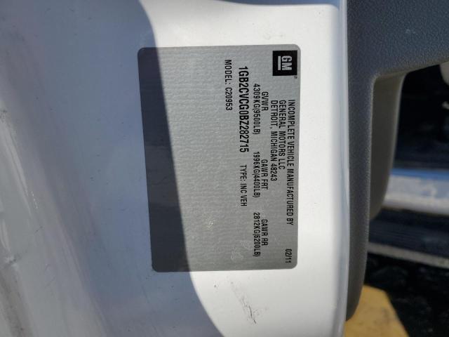 1GB2CVCG0BZ282715 - 2011 CHEVROLET SILVERADO C2500 HEAVY DUTY WHITE photo 12
