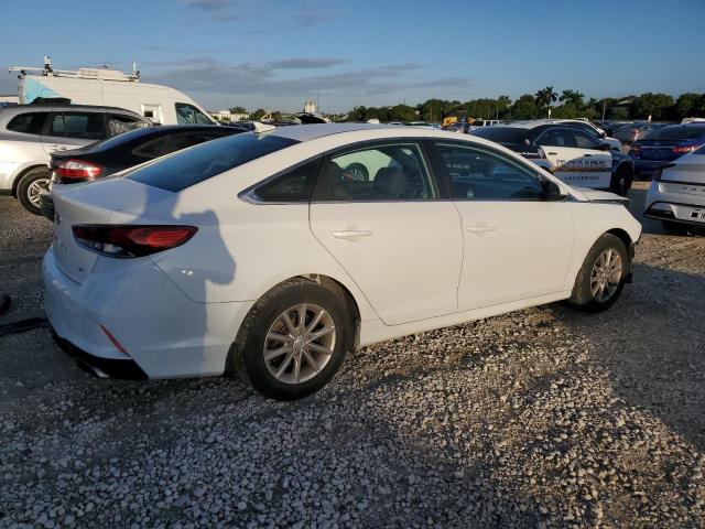 5NPE24AFXKH744284 - 2019 HYUNDAI SONATA SE WHITE photo 3