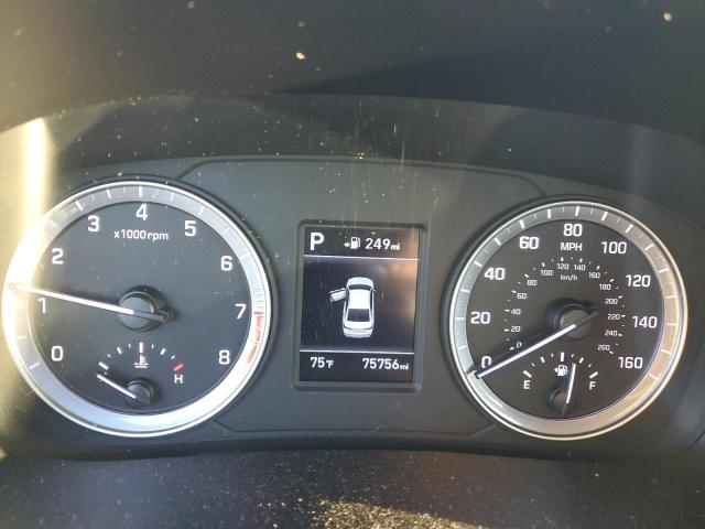 5NPE24AFXKH744284 - 2019 HYUNDAI SONATA SE WHITE photo 9