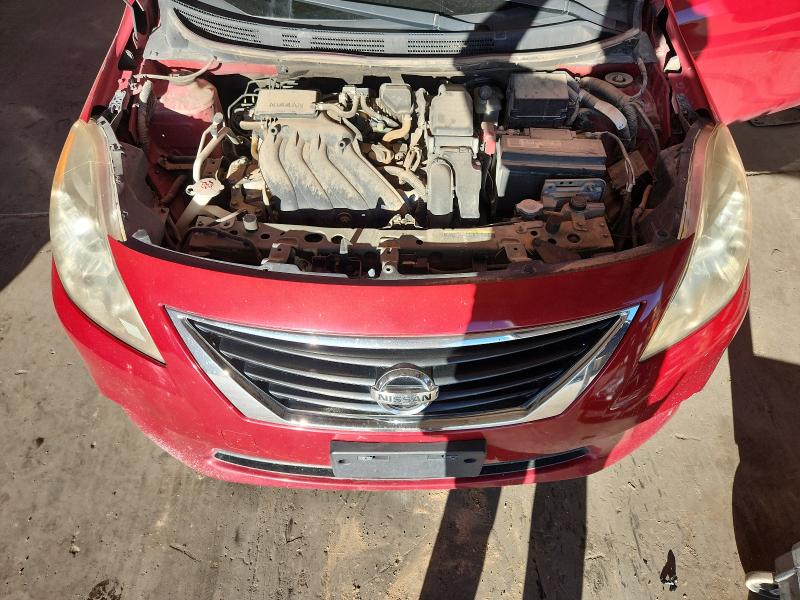 3N1CN7AP7CL890624 - 2012 NISSAN VERSA S წითელი ფოტო 11