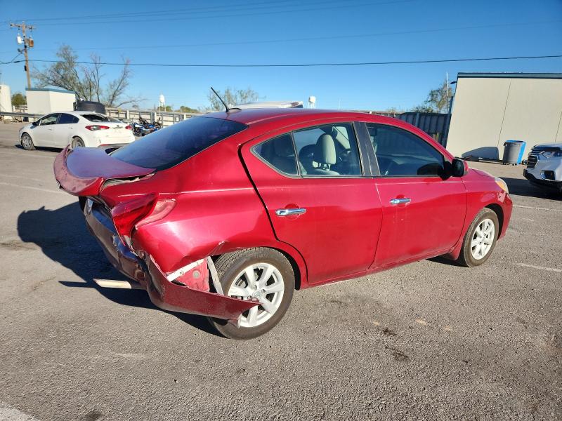 3N1CN7AP7CL890624 - 2012 NISSAN VERSA S წითელი ფოტო 3