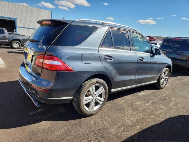 4JGDA5JBXEA382255 - 2014 MERCEDES-BENZ ML 350 GRAY photo 3