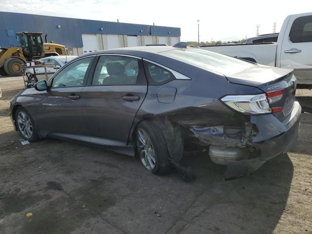 1HGCV1F10KA040744 - 2019 HONDA ACCORD LX ნაცრისფერი ფოტო 2