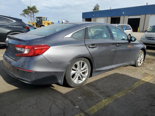 1HGCV1F10KA040744 - 2019 HONDA ACCORD LX ნაცრისფერი ფოტო 3