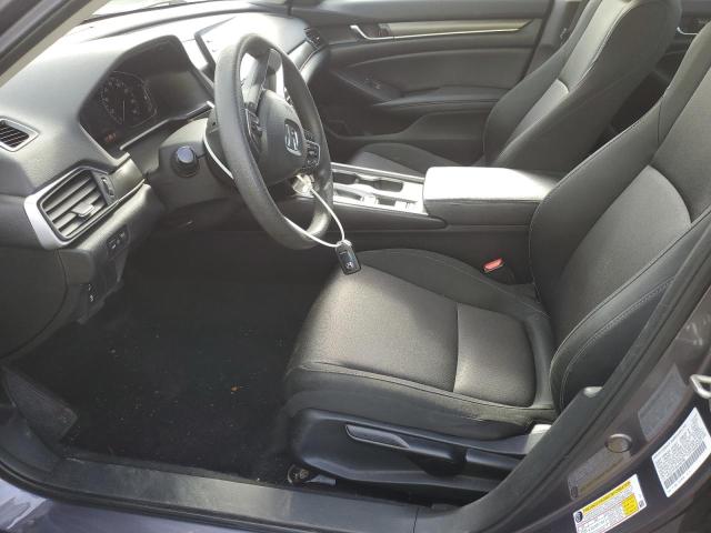 1HGCV1F10KA040744 - 2019 HONDA ACCORD LX ნაცრისფერი ფოტო 7