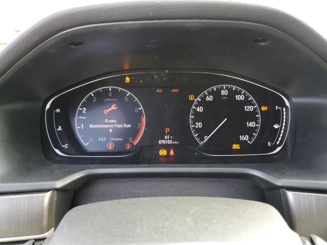 1HGCV1F10KA040744 - 2019 HONDA ACCORD LX ნაცრისფერი ფოტო 9