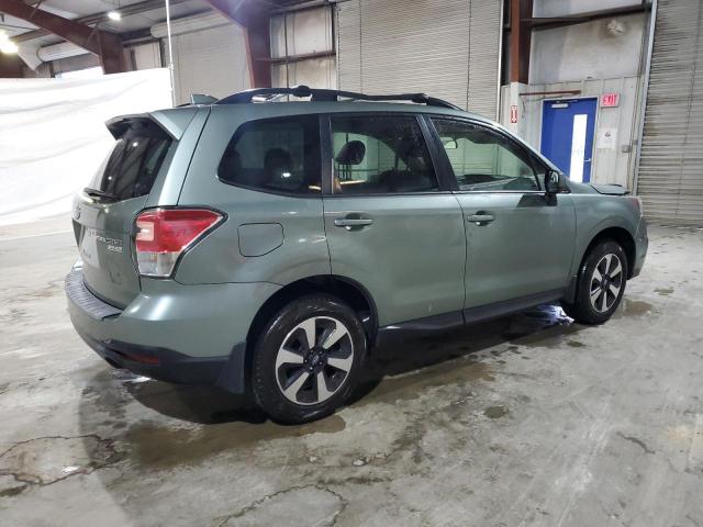 JF2SJAGC6HH592238 - 2017 SUBARU FORESTER 2.5I PREMIUM 绿色 照片 3