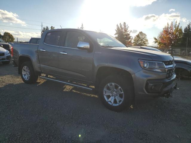 1GCPTCE19M1181107 - 2021 CHEVROLET COLORADO LT SILVER photo 4