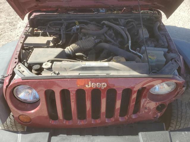 1J4AA2D1XBL526065 - 2011 JEEP WRANGLER SPORT RED photo 12