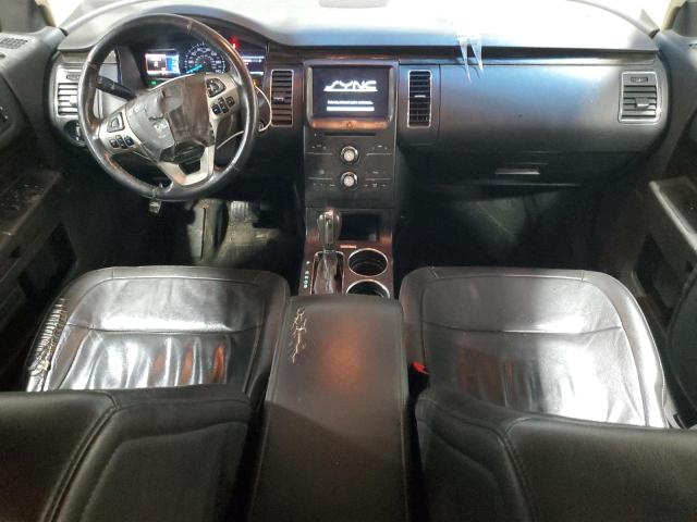 2FMHK6C80EBD00852 - 2014 FORD FLEX SEL BLACK photo 8