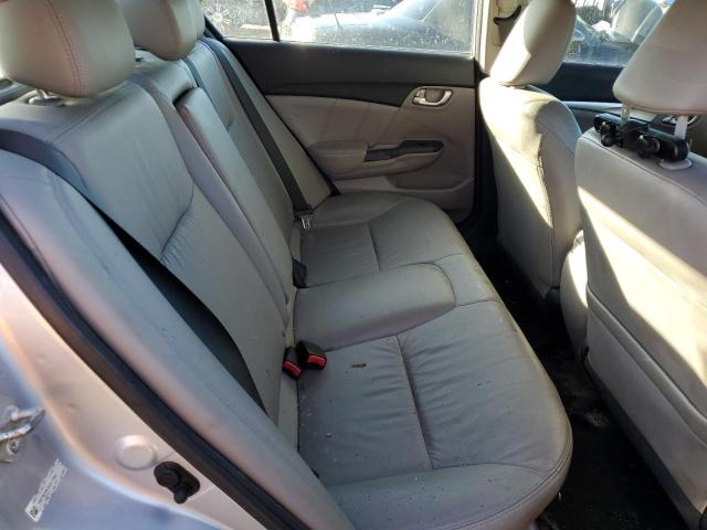 19XFB2F91DE017909 - 2013 HONDA CIVIC EXL 银色 照片 10